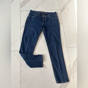 Myth of Jade Straight legs Jeans in Deep Indigo